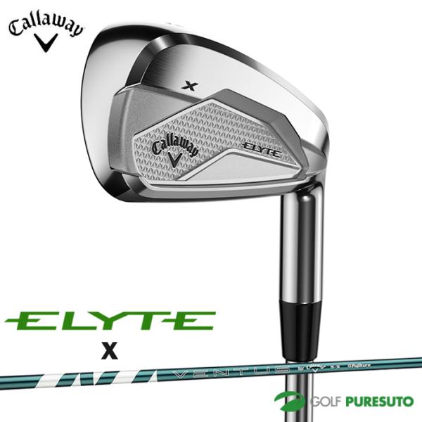 キャロウェイ ELYTE X アイアン 5本セット（I#6-9、PW）VENTUS GREEN 50...