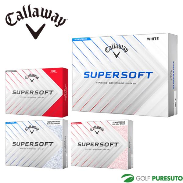 キャロウェイ SUPER SOFT ゴルフボール 2025年モデル 1ダース（12球入り） Call...