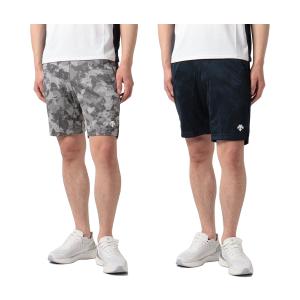 デサント ジャガードグラフィック ショーツ ハーフパンツ ショートパンツ 吸汗速乾 ストレッチ メンズ DMMTJD86