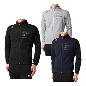 デサント スウェット スタンドジャケット 長袖 ジャケット 吸汗 ストレッチ UVカット UPF50＋ スポーツ メンズ DMMTJF21