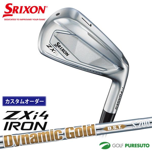【カスタムオーダー】ダンロップ スリクソン ZXi4 アイアン 単品 Dynamic Gold DS...