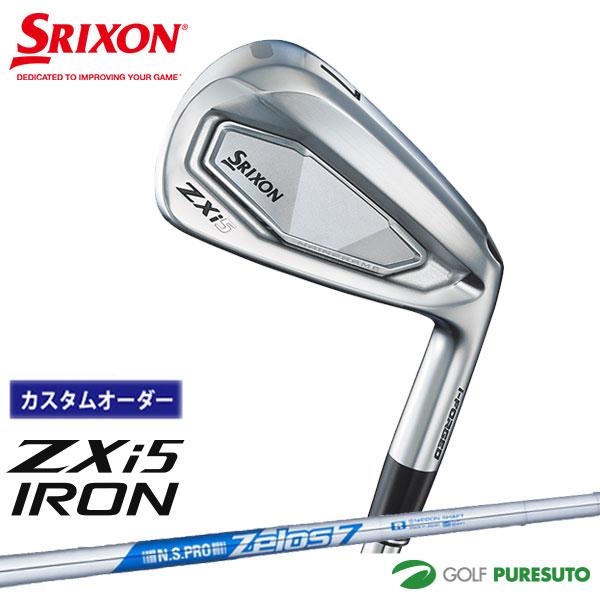 【カスタムオーダー】ダンロップ スリクソン ZXi5 アイアン 6本セット（＃5〜9、PW） NS ...