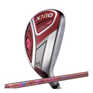 レディース ダンロップ ゼクシオ ハイブリッド（ボルドーカラー）ユーティリティー