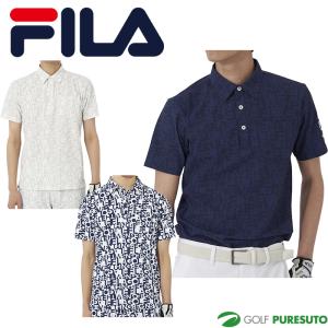 フィラ ゴルフ 半袖 総柄 シャツ 744-610 ゴルフウェア 春夏モデル FILA GOLF｜ゴルフ プレスト