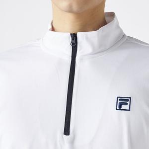 フィラ ゴルフ 長袖 ハーフジップシャツ メン...の詳細画像3