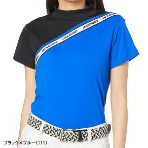レディース ジャックバニー 半袖 ハイネックシ...の詳細画像1