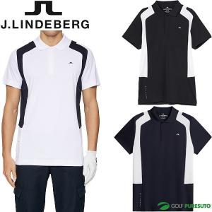 J.LINDEBERG（メンズ）ゴルフウェア 吸水 速乾 Regular Fit 半袖