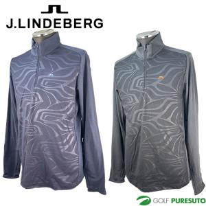 J.LINDEBERG（メンズ）ゴルフウェア アウター 吸水速乾 ハーフジップ