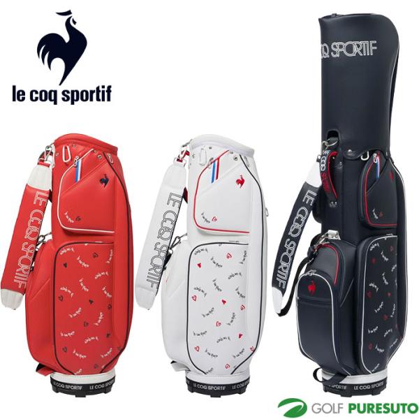 ルコックスポルティフ ゴルフ 8.5型 軽量 飛び柄デザイン キャディバッグ LG5FCB03L ゴ...