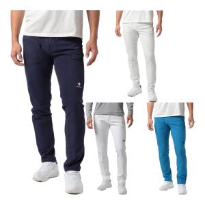 ルコックスポルティフ ゴルフ ロングパンツ メンズ QGMUJD07 スイッチストレッチ裏起毛パンツ ゴルフウェア suso G