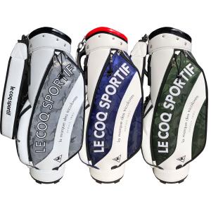 ルコック ゴルフ キャディバッグ プレストオリジナル 数量限定 9.5型 軽量 大口径 QQBRJJ10KA