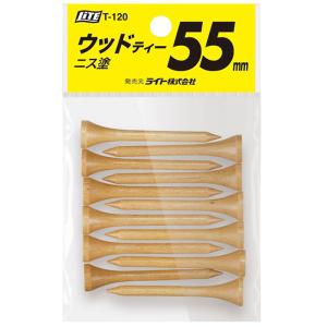 ライト ゴルフ ウッドティー55 ニス塗 T-...の詳細画像1