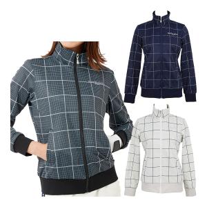 レディース マリ・クレール ゴルフウェア 長袖 フルジップ