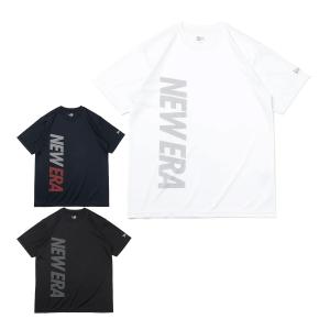 二ューエラ 半袖 テック Tシャツ Vertical Dot Logo 14121956／14121957／14121958 トップス ユニセックス 2024年春夏モデル NEWERA