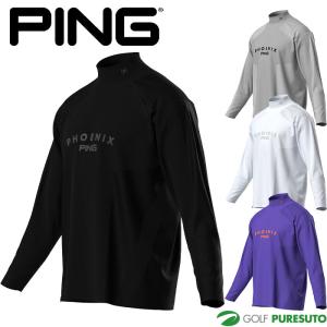 PING（ピン） ゴルフウェア 長袖シャツ 秋 冬 サーモソーラ―ハイネック