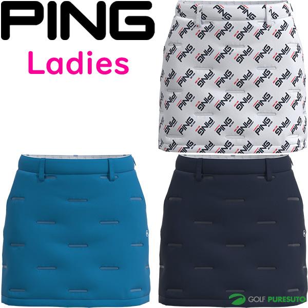 レディース ピン アパレル スカート 接結中綿スカート縦横ストレッチ素材 622-2234908 ボ...