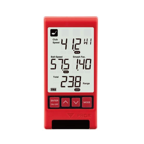 プロギア マルチスピード測定器 RED EYES POCKET HS-130 ゴルフナビ PRGR