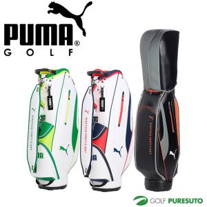 プーマ ゴルフ アルファキャット ニトロ 8.5型 キャディーバッグ 090437 カートタイプ ネームプレート刻印無料 PUMA｜puresuto