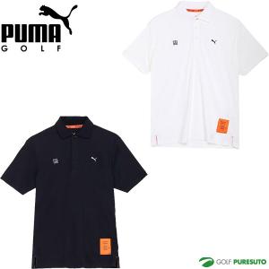 PUMA（プーマ） （メンズ）ゴルフウェア ラインカラー 長袖 モック