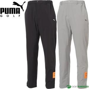 プーマゴルフ メンズ PB ワイド テーパード パンツ ゴルフウェア トップス ボトムス ロング ホワイト 白 ブラック 黒 ネイビー 送料無料 Puma Golf 635779 PUMA（プーマ） （メンズ）ゴルフウェア PB ワイド テーパード パンツ