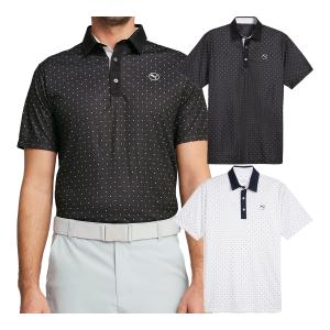 プーマ ゴルフ 半袖 ポロシャツ ピュア ゲオ メンズ 626272 トップス ゴルフウェア 2024年春夏モデル PUMA GOLF 春夏ウェア