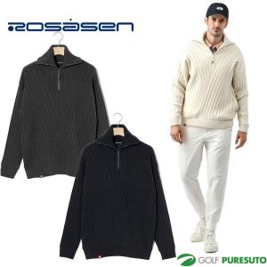新品　ロサーセン ROSASEN ゴルフウェア ブルゾン ROSASEN（メンズ）ゴルフウェア アウター ワッフルニット