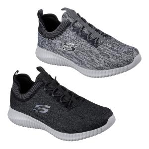 スケッチャーズ エリートフレックス ハートネル ウォーキング トレーニング シューズ スニーカー スリッポン ローカット コンフォートシューズ 靴 メンズ 52642