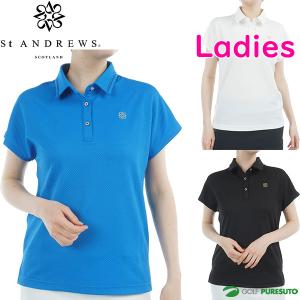 St ANDREWS セントアンドリュース レディース ゴルフウェア 半袖シャツ