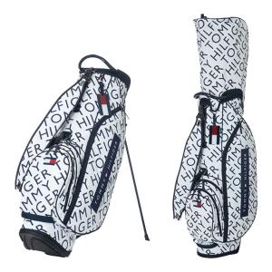 在庫処分 トミー ヒルフィガー ゴルフ 9型 TYVEK スタンドキャディバッグ