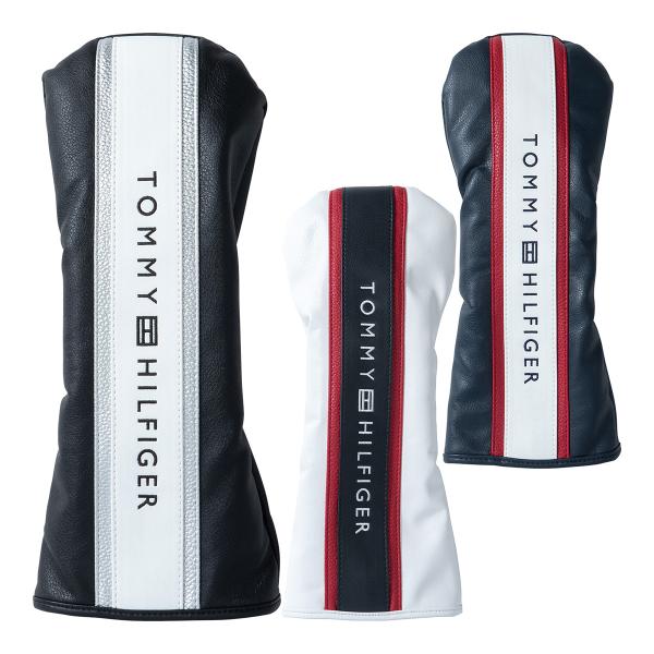 トミー ヒルフィガー ゴルフ ヘッドカバー ドライバー用 スリッポン型 THMG1FH1