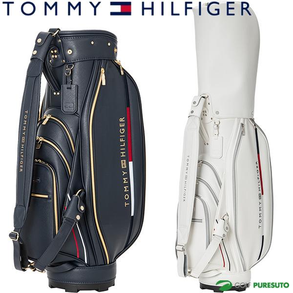トミーヒルフィガー ゴルフ キャディバッグ 9型 クラシックスポーツ THMG5FCB ネームプレー...