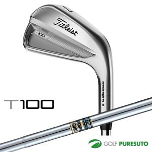 タイトリスト T100 アイアン 6本セット（#5-#9、P）DynamicGold シャフト 2023年モデル [日本仕様 日本正規品][titleist] [アイアンセット]【■Ac■】｜puresuto