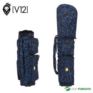 V12 ゴルフ 9.5型 キャディバッグ O／L CAMO 9.5 ラップテック Wraptec カモ V122210-CV03M｜puresuto