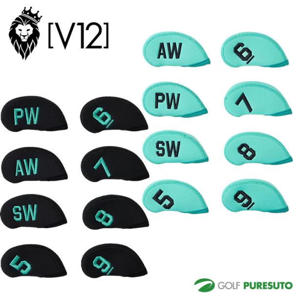 ヴィトゥエルブ ゴルフ 8PC IRON COVER アイアン用 ヘッドカバー V122610-AC...