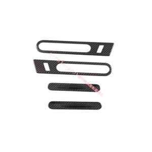 日産 NISSAN GT-R GTR R35 カーボン製 ドアハンドルカバー ガーニッシュ 4枚セッ...