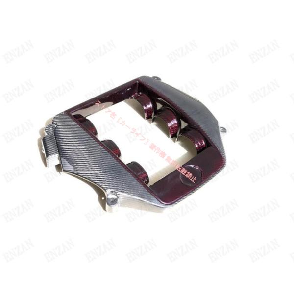 日産 NISSAN GT-R GTR R35 リアル レッドカーボン製 エンジンカバー 1個