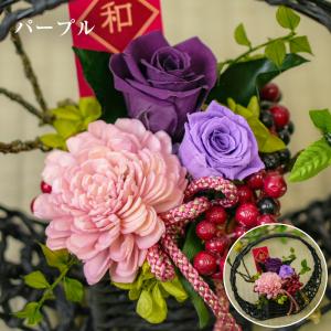 長寿祝い 花 敬老の日 プリザーブドフラワー ...の詳細画像4