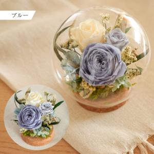 プリザーブドフラワー 花 バラ ドーム 大人っ...の詳細画像4