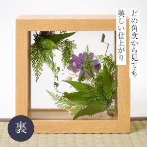 お供え 仏花 フレーム プリザーブドフラワー ...の詳細画像2