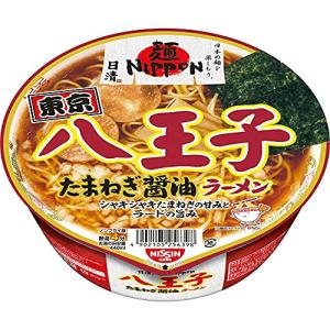 日清 麺NIPPON 八王子たまねぎ醤油ラーメン 112g *12個