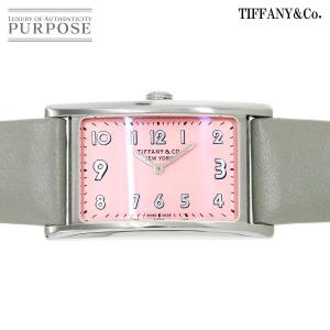 ティファニー TIFFANY&amp;CO. イーストウエスト ミニ2 レディース 腕時計 37093335 ピンク 文字盤 クォーツ ウォッチ