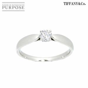 ティファニー TIFFANY&amp;CO. ハーモニー ダイヤ 0.24ct F/VVS2/EX 10号 リング Pt プラチナ 指輪 Diamond Ring 【鑑定書付き】