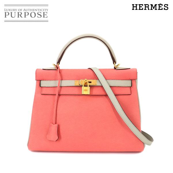 未使用 展示品 エルメス HERMES ケリー 32 パーソナル SPO 2way ハンド ショルダ...