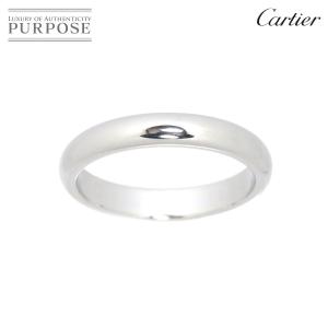 カルティエ Cartier クラシック バンド #54 リング 幅3.5mm Pt プラチナ 指輪 Classic Ring 90188732