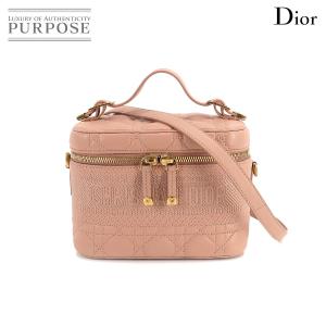 新品同様 クリスチャン ディオール Christian Dior DIORTRAVEL スモール ヴァニティ 2way ハンド ショルダー バッグ 90193156｜purpose-inc