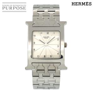 エルメス HERMES Hウォッチ HH1.510 メンズ 腕時計 シルバー 文字盤 クォーツ ウォッチ H Watch 90194397｜purpose-inc