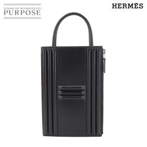 未使用 展示品 エルメス HERMES カデナ クラッチ バッグ タデラクト ブラック U刻印 シルバー 金具 Cadenas Clutch 90196320｜purpose-inc