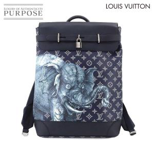 未使用 展示品 ルイ ヴィトン LOUIS VUITTON モノグラム サバンナ スティーマー バックパック リュックサック アンクル M54126 90208312｜purpose-inc