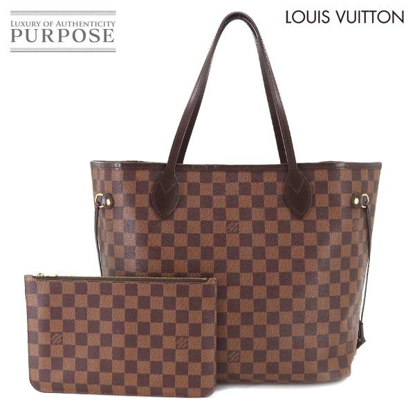 ルイ ヴィトン LOUIS VUITTON ダミエ ネヴァーフル MM トート バッグ エベヌ スリ...