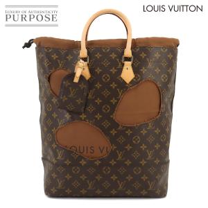 未使用 展示品 ルイ ヴィトン LOUIS VUITTON モノグラム ウィズ ホールズ トート バッグ M40279 限定 コムデギャルソン 川久保玲 90216324｜purpose-inc